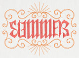 Summer Ambigram