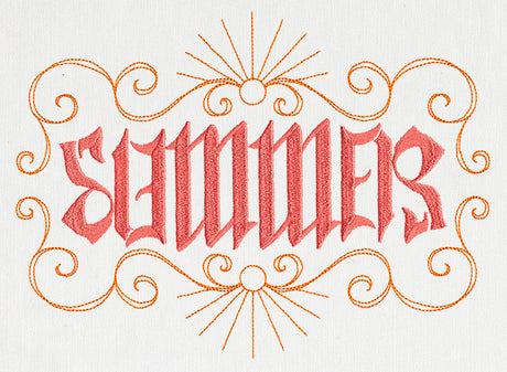 Summer Ambigram