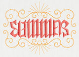 Summer Ambigram