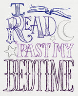 I Read Past My Bedtime