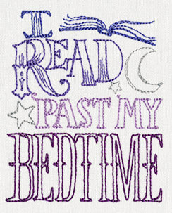 I Read Past My Bedtime