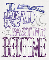 I Read Past My Bedtime