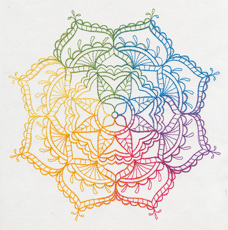 Rainbow Medallion