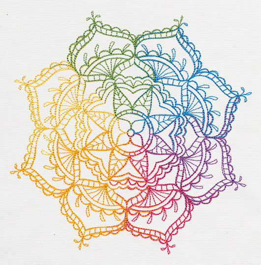 Rainbow Medallion