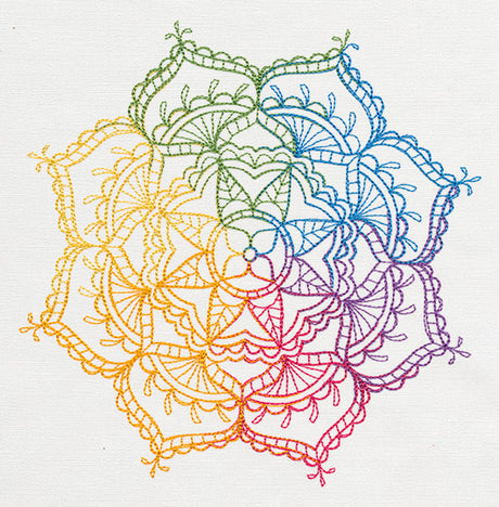 Rainbow Medallion