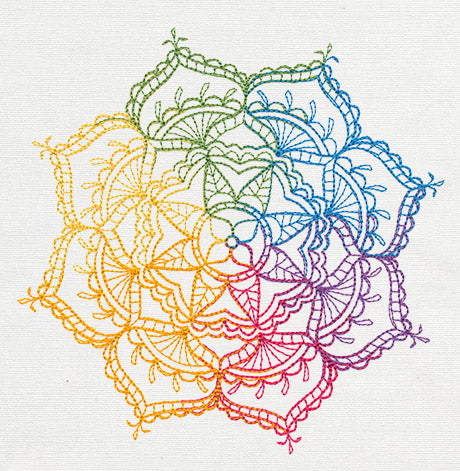 Rainbow Medallion
