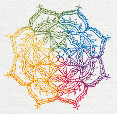 Rainbow Medallion
