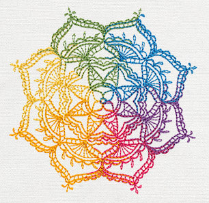 Rainbow Medallion