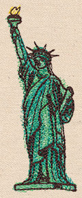 Passport to USA - Lady Liberty