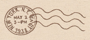 Passport to USA - Postmark