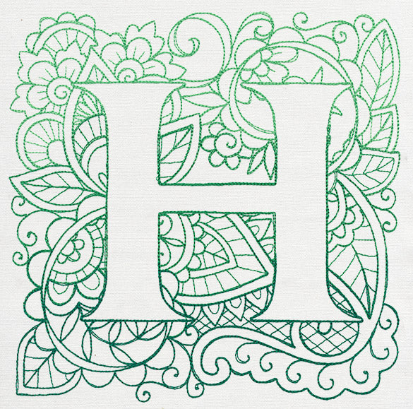 Mendhika Letter H