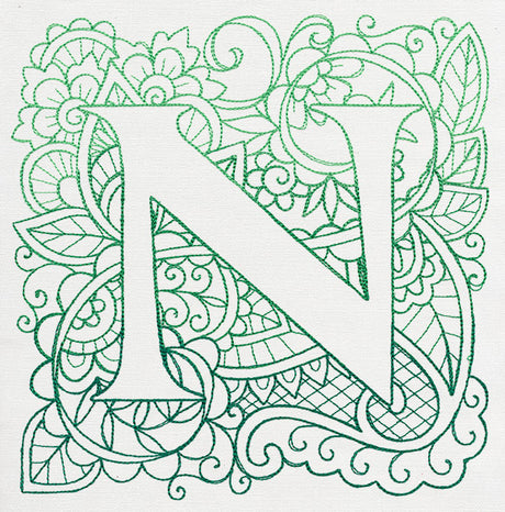 Mendhika Letter N