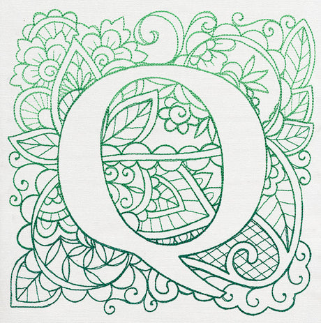 Mendhika Letter Q