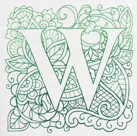 Mendhika Letter W
