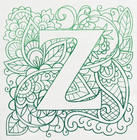 Mendhika Letter Z