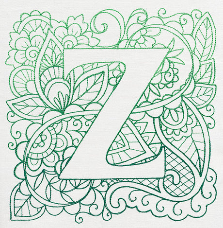 Mendhika Letter Z