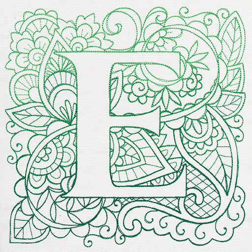 Mendhika Letter E