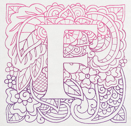 Mendhika Letter F