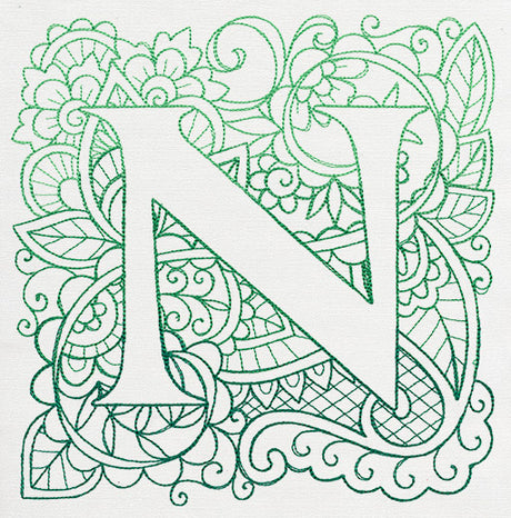 Mendhika Letter N
