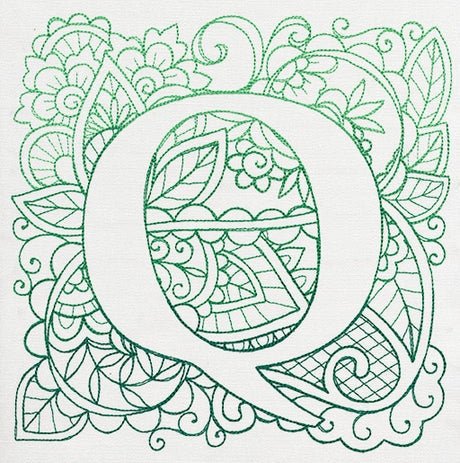 Mendhika Letter Q