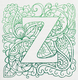 Mendhika Letter Z