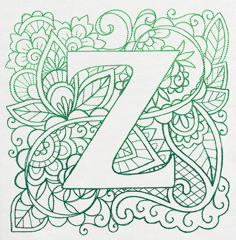 Mendhika Letter Z