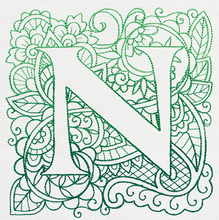 Mendhika Letter N