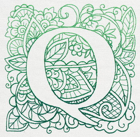 Mendhika Letter Q