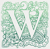 Mendhika Letter W
