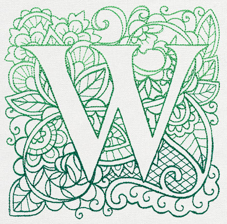 Mendhika Letter W