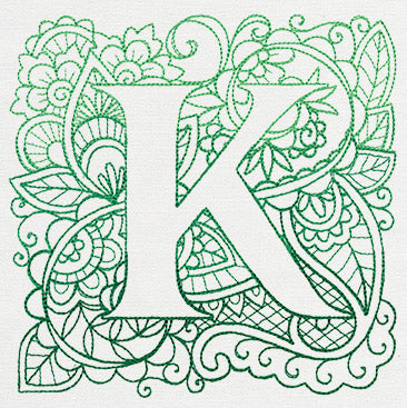 Mendhika Letter K