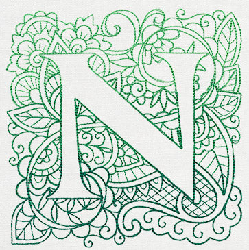 Mendhika Letter N