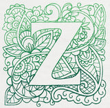 Mendhika Letter Z