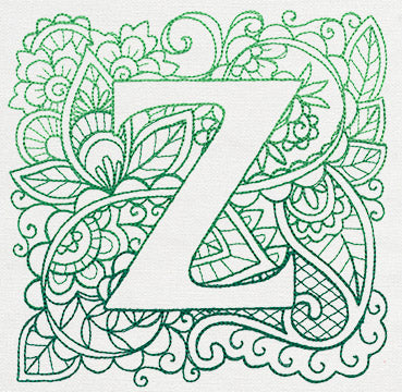 Mendhika Letter Z