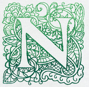 Mendhika Letter N
