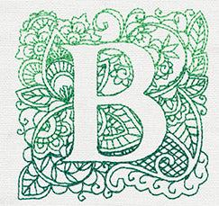 Mendhika Letter B