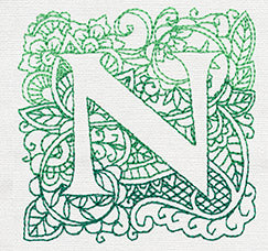 Mendhika Letter N
