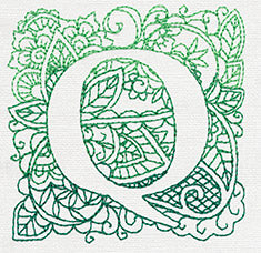 Mendhika Letter Q