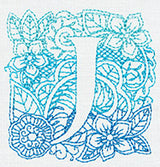 Mendhika Letter J