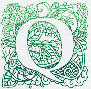 Mendhika Letter Q