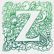 Mendhika Letter Z