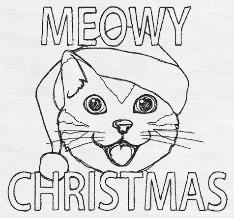 Meowy Cat Christmas