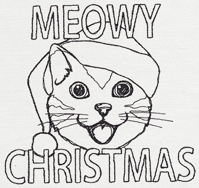 Meowy Cat Christmas