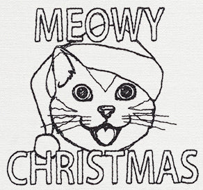 Meowy Cat Christmas