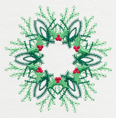 Vintage Christmas Wreath