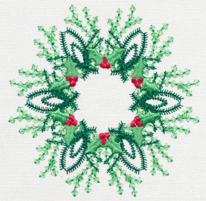 Vintage Christmas Wreath