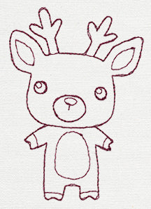 Christmas Friends Border - Rudy