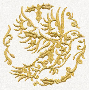 Gilded 12 Days of Christmas - Turtle Dove