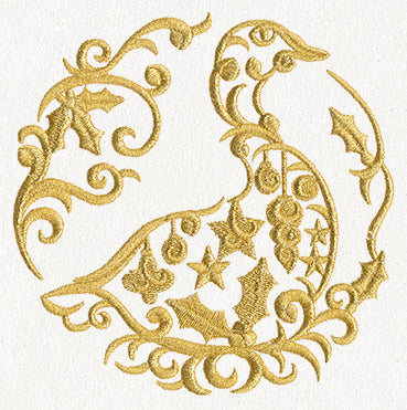 Gilded 12 Days of Christmas - Goose