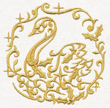 Gilded 12 Days of Christmas - Swan